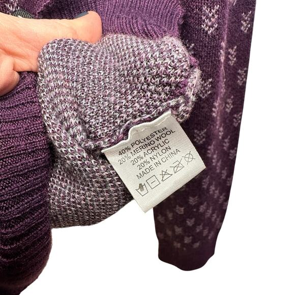 Neve Natalie full zip purple size small - Picture 7 of 8